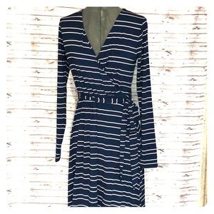 Vineyard Vines Blue and White Stripes Dress